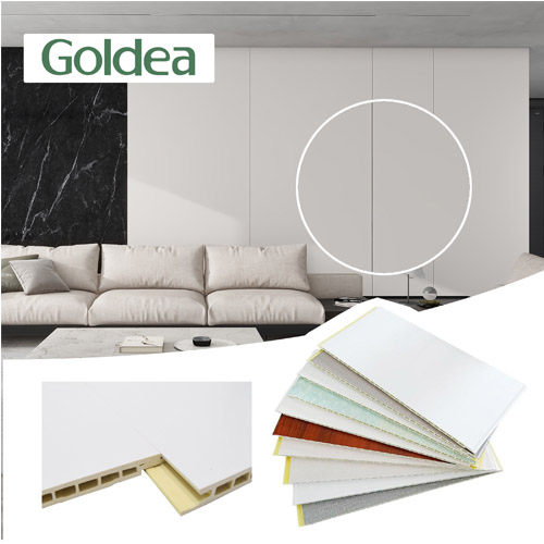Living room quick installation WPC wall panel