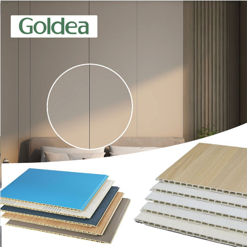 Mildew-proof and termite-proof WPC wall panels